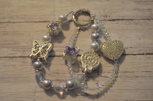 Butterfly Lollipop Phone Dangle
