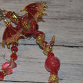 Blood Moon Dragon Phone Wristlet